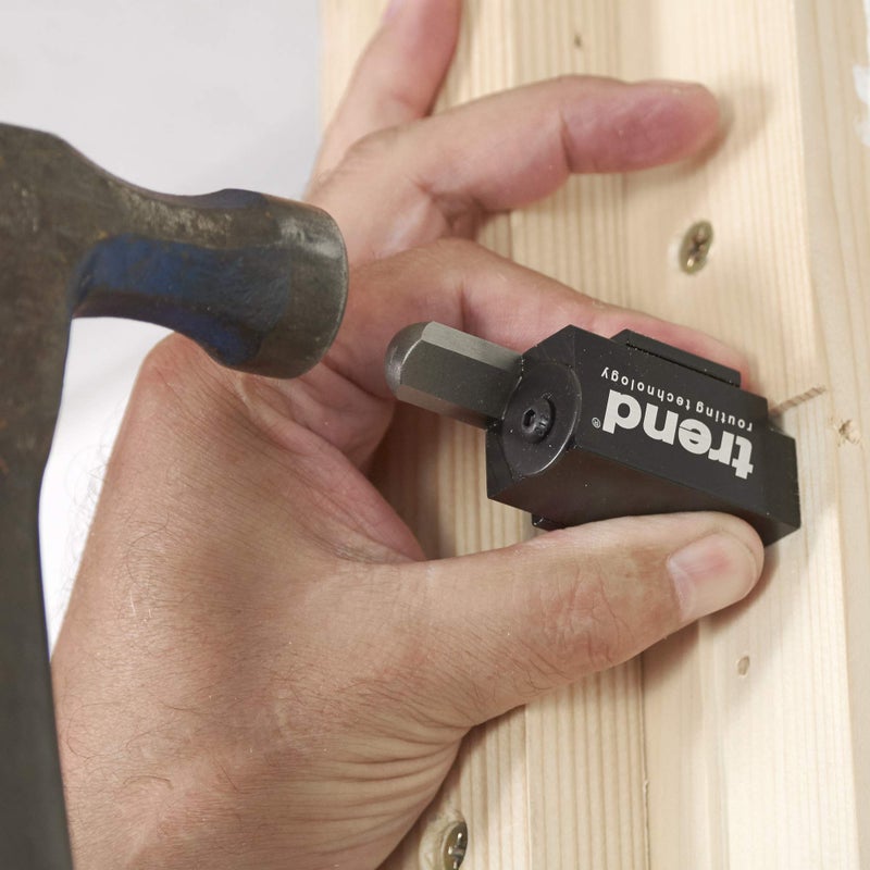 Trend Hinge Recess Squaring Corner Chisel, Quickly Square Up Rounded Corners, C/CHISEL - Image 4